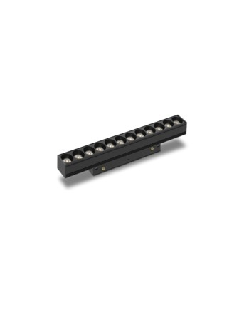 MAGNETO * MODULO LINEAL COB DIFUSOR 12W NEGRO 4000K